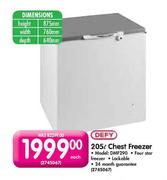 Defy Chest Freezer-205L(DMF290)