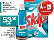 Skip Washing Powder-2kg/Laundry Liquid-750ml