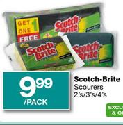 Scotch-Brte Scourers-2's/3's/4's
