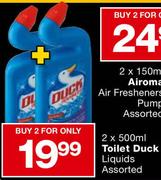 Toilet Duck Liquids Assorted-2x500ml