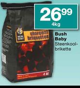 Bush Baby Steenkool-Brikette-4kg
