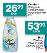 Comfort Wasgoed-Versagmiddel Verkeidenheid Elk-800ml