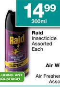 Raid Insecticide Assorted Each-300ml
