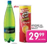 Appletiser-1.25 Ltr + 165g Pringles