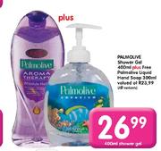 Palmolive Shower Gel 400ml + Free Palmolive Liquid Hand Soap 300ml