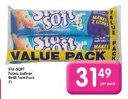 Sta-Soft Fabric Softner Refill Twin Pack-2's per pack