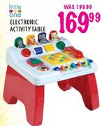 Little One Electronic Activity Table