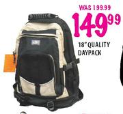 18" Quality Daypack