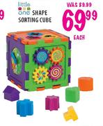 Little One Shape Sorting Cube