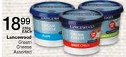Lancewood Cream Cheese Assorted-230g Each