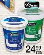 Checkers' Choice Feta Cheese Assorted-400g Each