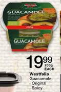 Westfalia Guacamole Original and Spicy-200g Each