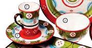 Living Art Side Plate, Rice Bowl or Coffee Mug-each
