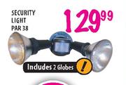 Security Light Par38( Includes 2 Globes)