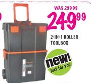 2-In-1 Roller Toolbox