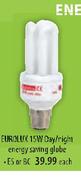 Eurolux Day/Night Energy Saving Globe- 15W