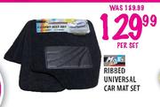 Ribbed Universal Car Mat Set