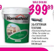 Homestead Exterior Texture- 20Ltr