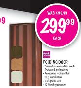 Simple Choice Folding Door- Each