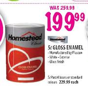 Homestead Gloss Enamel- 5Ltr