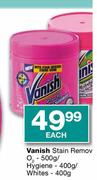 Vanish Stain Remover O2-500gm