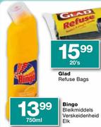 Bingo Bleikmiddels Verskeidenheid Elk-750ml