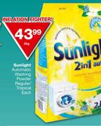 Sunlight Automatic Washing Powder Regular/Tropical-2Kg