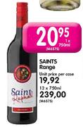 Saints Range-12 x 750ml