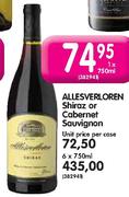 Allesverloren Shiraz Or Cabernet Sauvignon-1 x 750ml