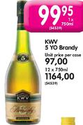 KWV 5 Yo Brandy-Unit Price Per Case 