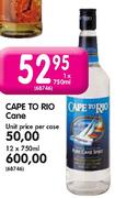 Cape To Rio Cane-12 x 750ml