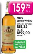 Bells Scotch Whisky-1 x 1Ltr