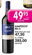 Kaapzicht Bin 3 -1 x 750ml