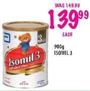 Isomil 3-900g each