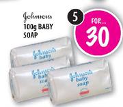 Johnson's Baby soap-5 x 100g