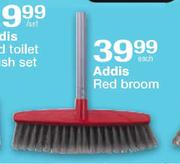 Addis Red Broom-Each