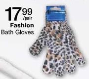 Fashion Bath Gloves-Per Pair