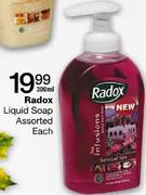 Radox Liquid Soap Assorted-300ml Each