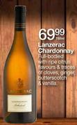 Lanzerac Chardonnay-750ml