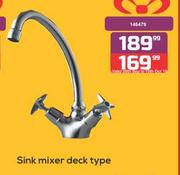 Sink Mixer Deck Type