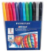 Staedtler Norris Club Fibre Tip Pens-12's