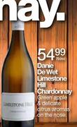 Danie De Wet Limestone Chardonnay-750ml