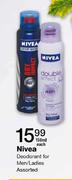 Nivea Deodorant For Men/Ladies Assorted-150ml Each 