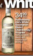 Rustenberg Ida's White Sauvignon Blanc/Chardonnay/Viognier-750ml