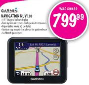 Garmin Navigation Nuvi 30