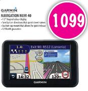 Garmin Navigation Nuvi 40