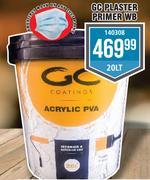 GC Plaster Primer WB-20Ltr