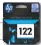 HP122 Black Cartridge