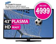 Samsung Plasma TV-43" (PS43E450)