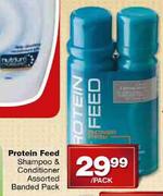 Protein Feed Shampoo & Conditioner-Pack
